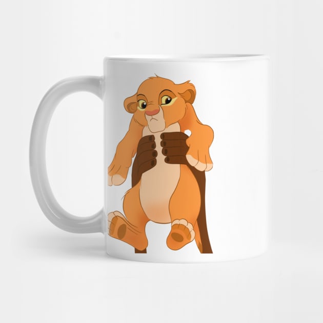 The lion king, cute Simba, baby Simba king, by PrimeStore